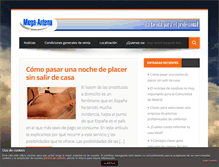 Tablet Screenshot of megantena.es